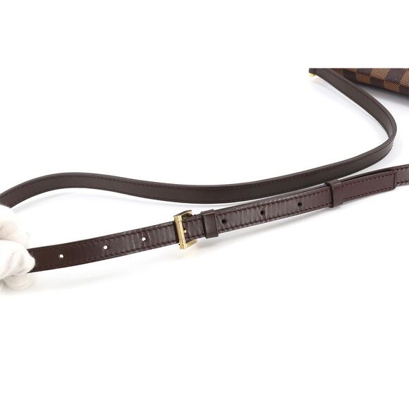 Louis Vuitton Damier Musette Tango Long Shoulder Bag Ebene - Picture 8 of 9